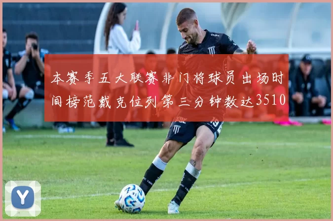 本赛季五大联赛非门将球员出场时间榜范戴克位列第三分钟数达3510